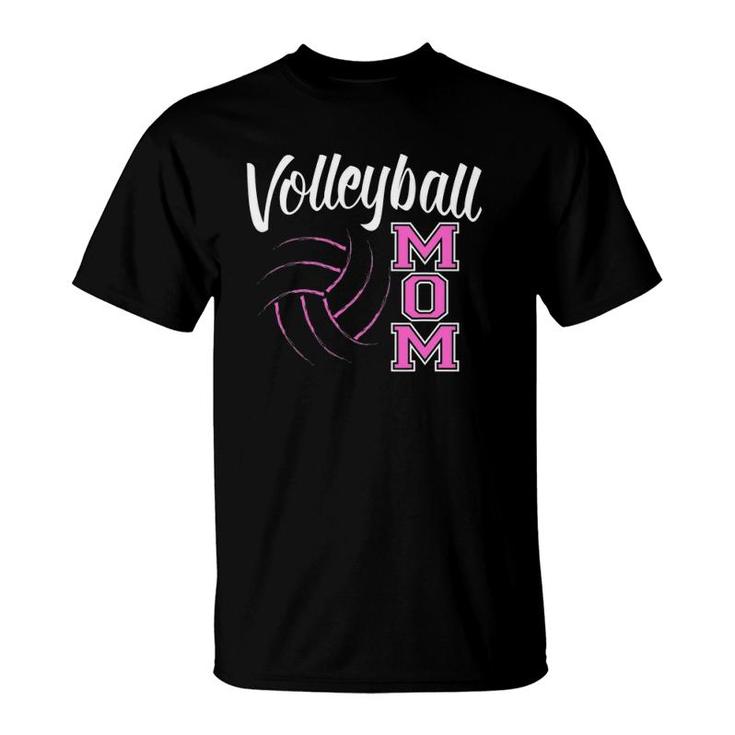 Volleyball S For Women Volleyball Mom T-Shirt