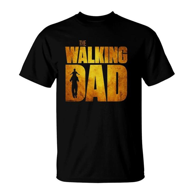 Walking Dad Father's Day Best Grandfather Men Fun Gift T-Shirt