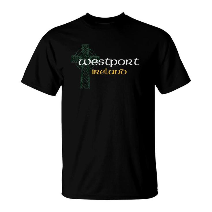 Westport Mayo Ireland County Crest Vintage T-Shirt