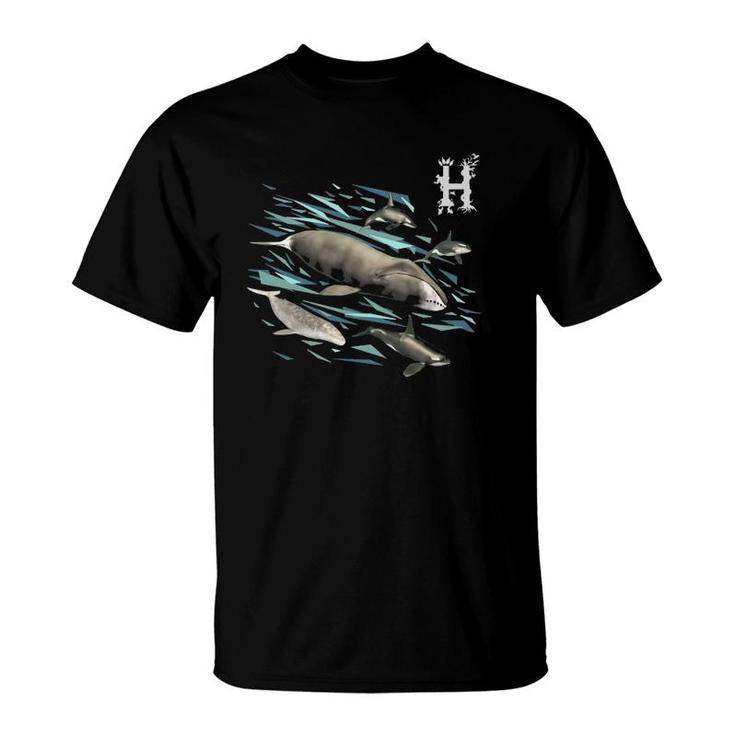 Whales - Holocene Mobile Whale Lover Gift T-Shirt
