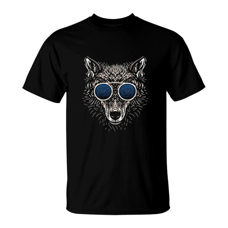 Wolf In Sunglasses T-Shirt