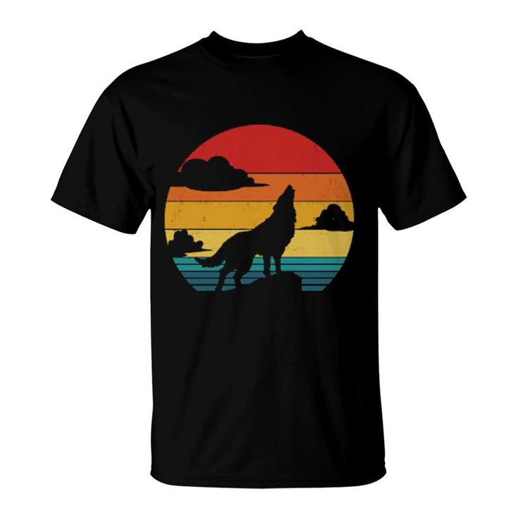 Wolf Vintage Sunset T-Shirt