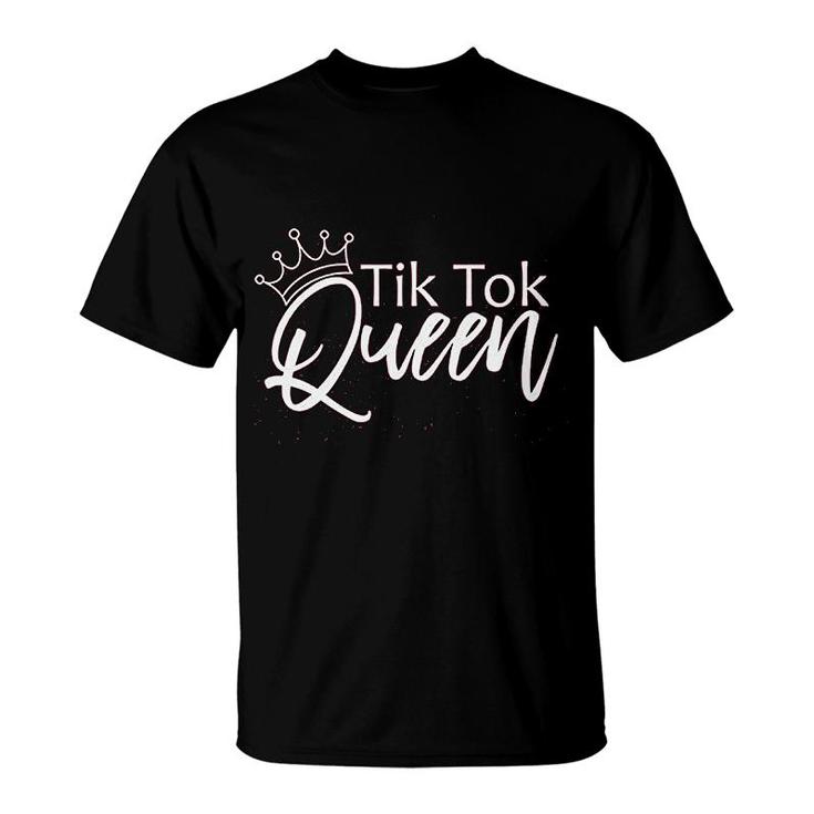 Women Tik Tok Queen Cute Famous T-Shirt