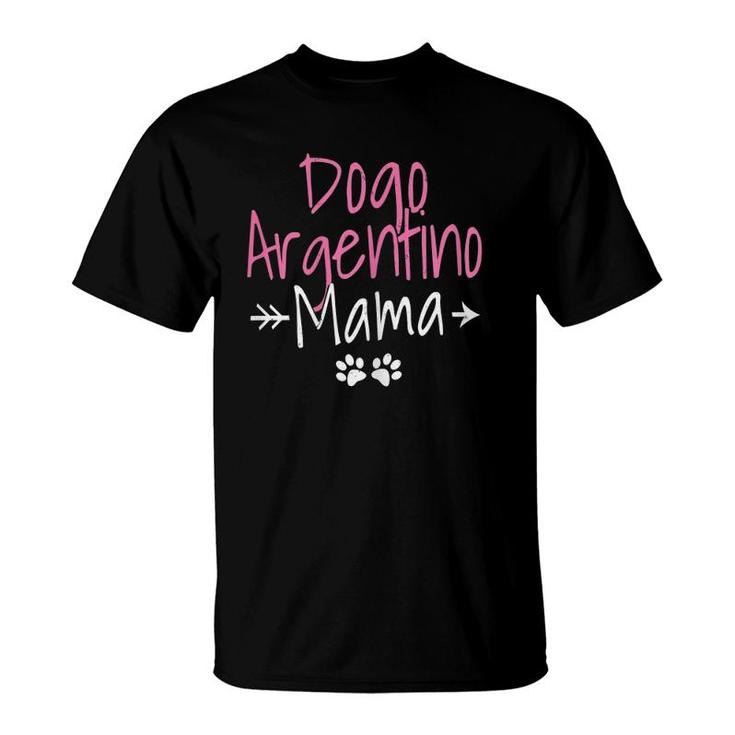 Womens Dogo Argentino Mama T-Shirt