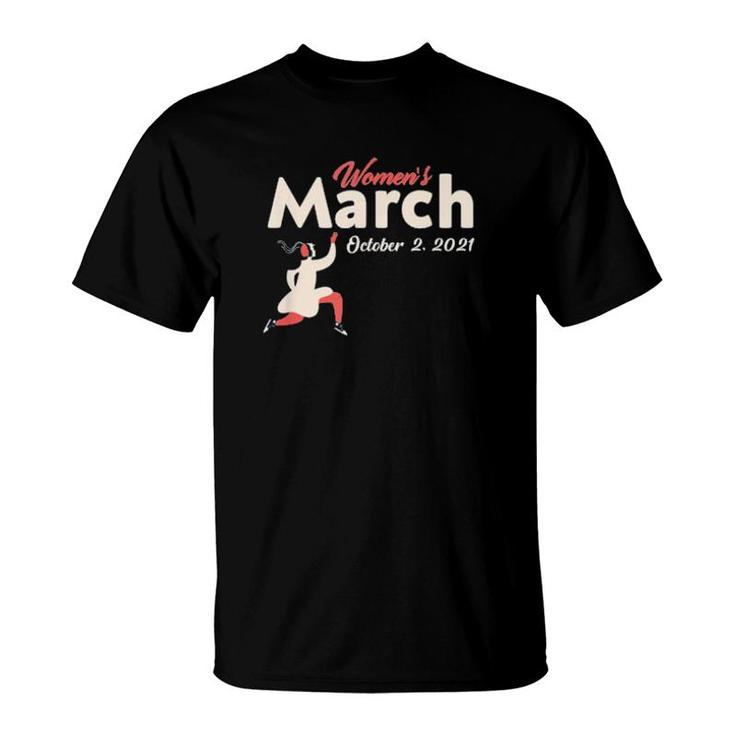 Women’S March October 2 2021 Reproductive Rights T-Shirt