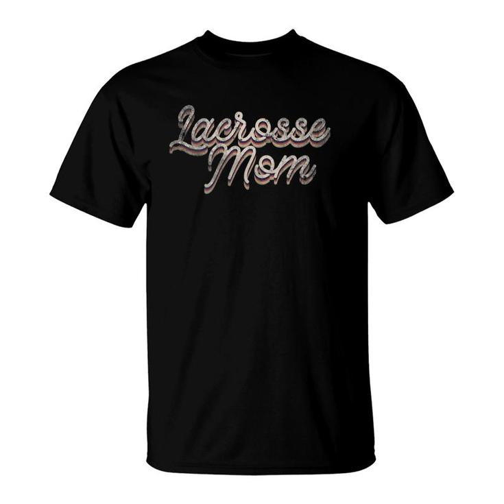 Womens Mom Mother Lacrosse Lax Player Coach Gift Team Ball Sport T-Shirt