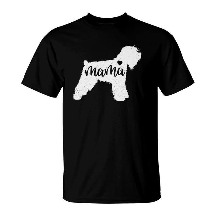 Womens Soft Coated Wheaten Terrier Mama Dog Mothers Day Gift T-Shirt