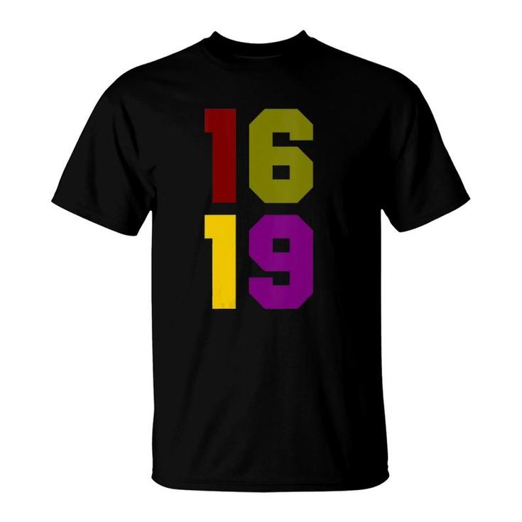 Womens The 1619 Project Black History Month Bhm African American T-Shirt