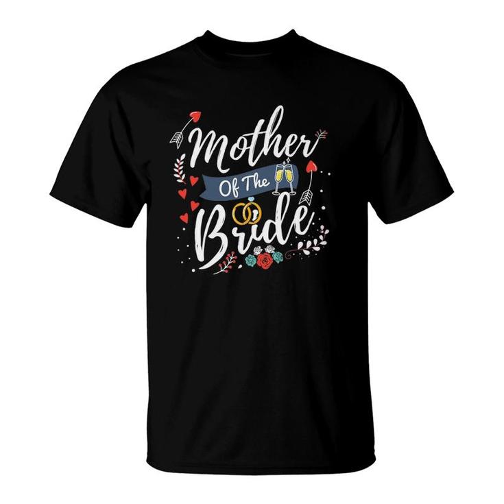 Womens Wedding Bridal Party Gifts For Mom Cute Mother Of The Bride T-Shirt