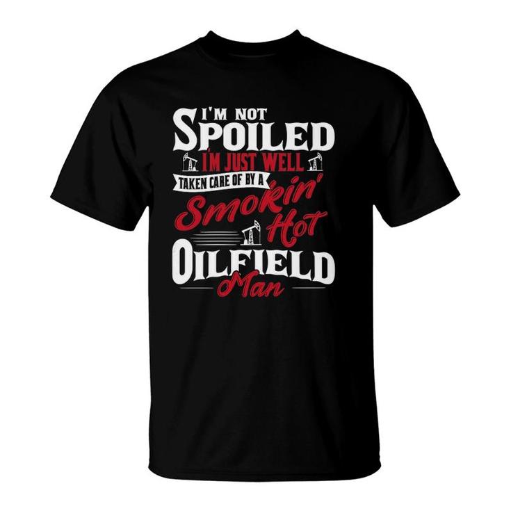 Womens Taken Care Of By A Freaking Awesome Oilfield Wife Shirt Womens Taken Care Of By A Freaking Awesome Oilfield Wife Shirt