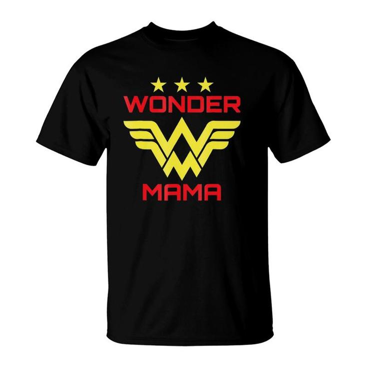Wonder Mama Mother Gift Superhero Mom T-Shirt