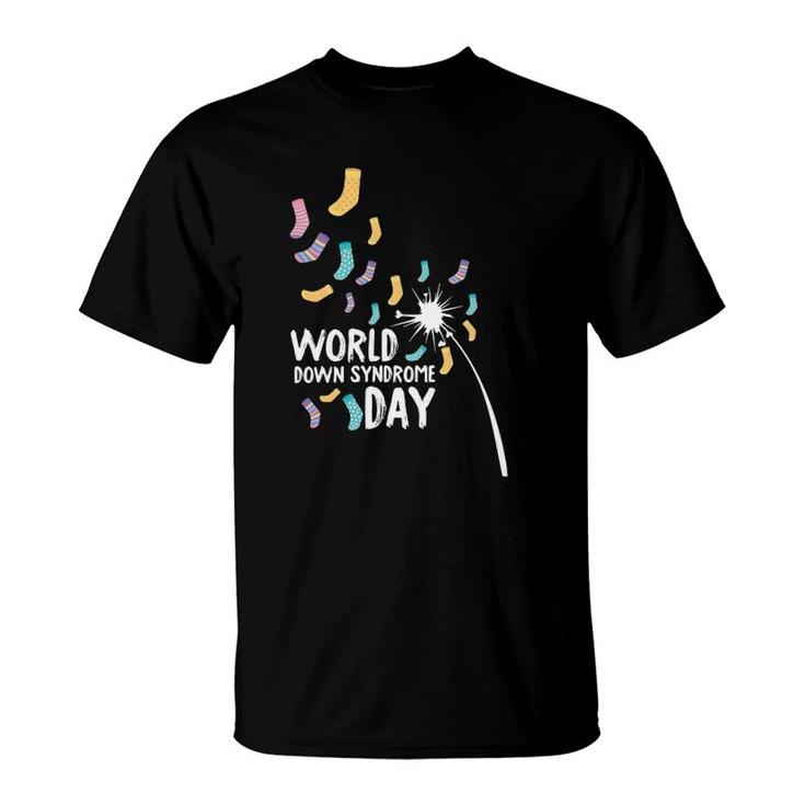 World Down Syndrome Day Awareness Mom Dad Toddler Kids Gift T-Shirt