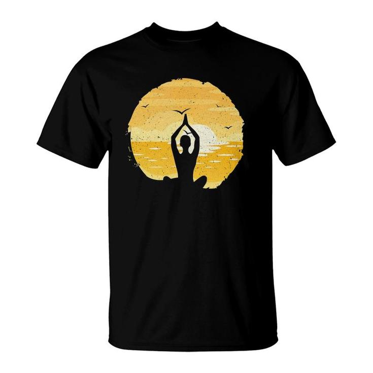 Yoga Sunset Meditation Zen Tank Top T-Shirt