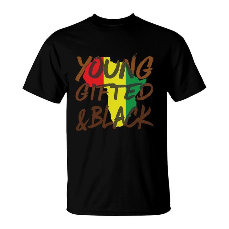 Young ed Black Melanin Black History African Proud T-shirt