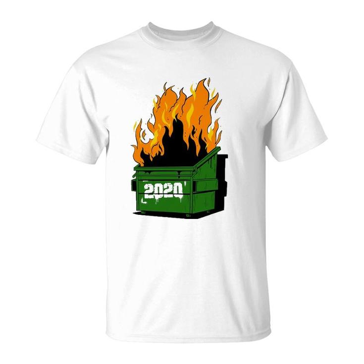 2020 Burning Dumpster Funny Fire T-Shirt