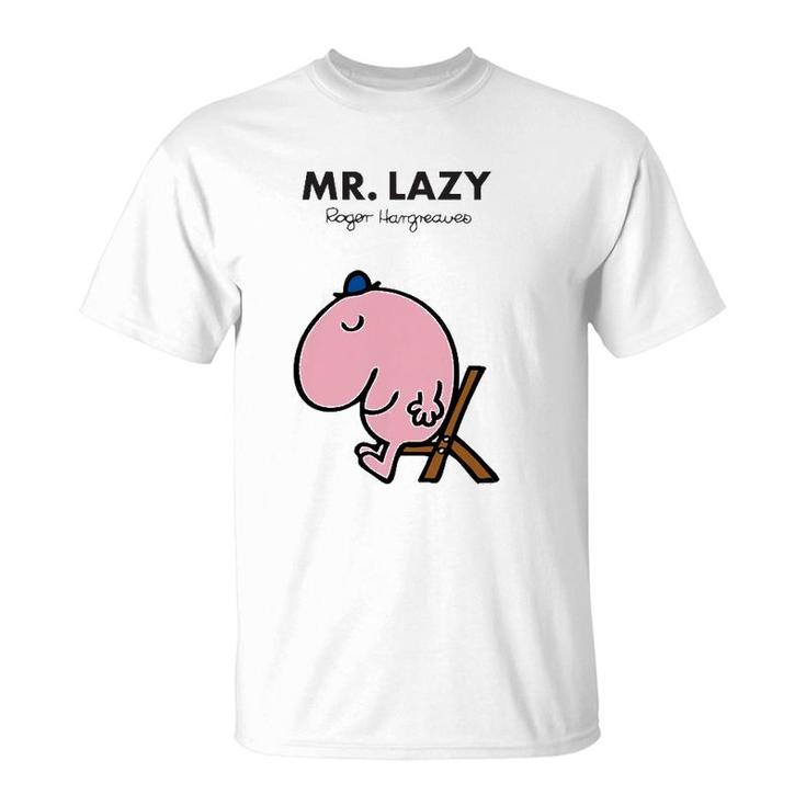 Mr Men Mr Lazy Roger Hargreaves T-Shirt