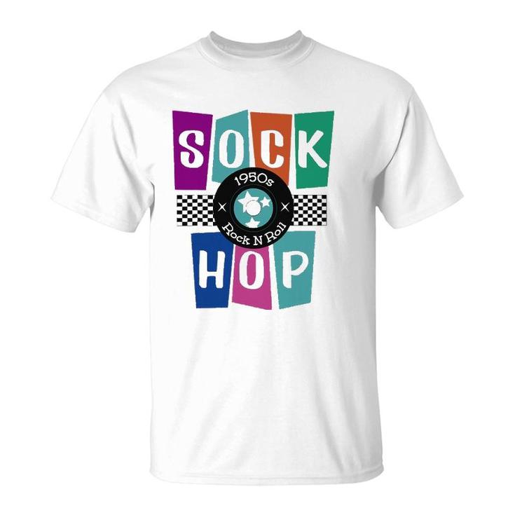50S Sock Hop Clothing Retro 1950S Rockabilly Swing T-Shirt