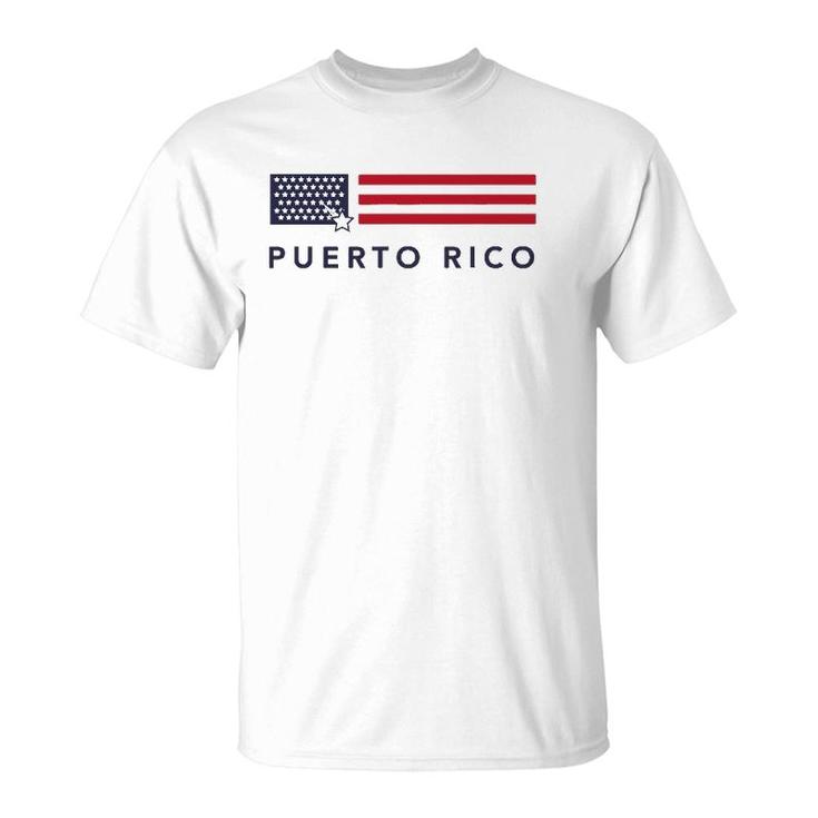 51St Star American Flag Puerto Rico Statehood T-Shirt
