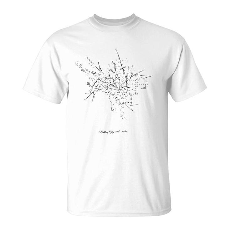 Abstract Line Drawing Art Lover T-Shirt
