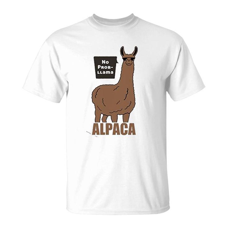 Alpaca Shop830 Alpaca Normal T-Shirt