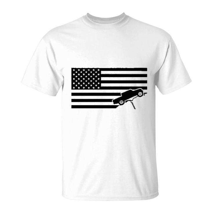 American Flag Usa Gladiator T-Shirt
