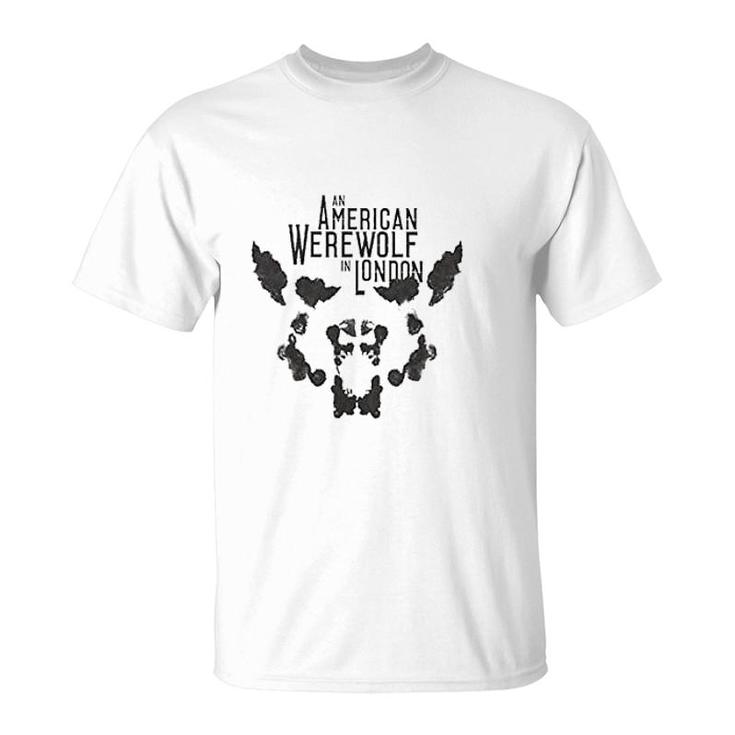 An American Wolf In London Graphic T-Shirt