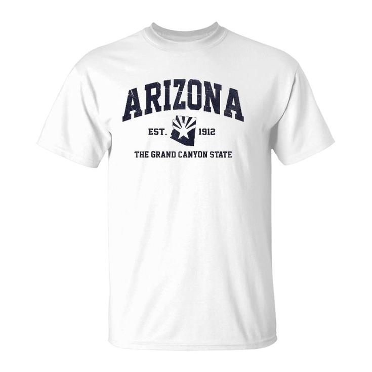 Arizona Az Usa Vintage State Athletic Style Gift T-Shirt