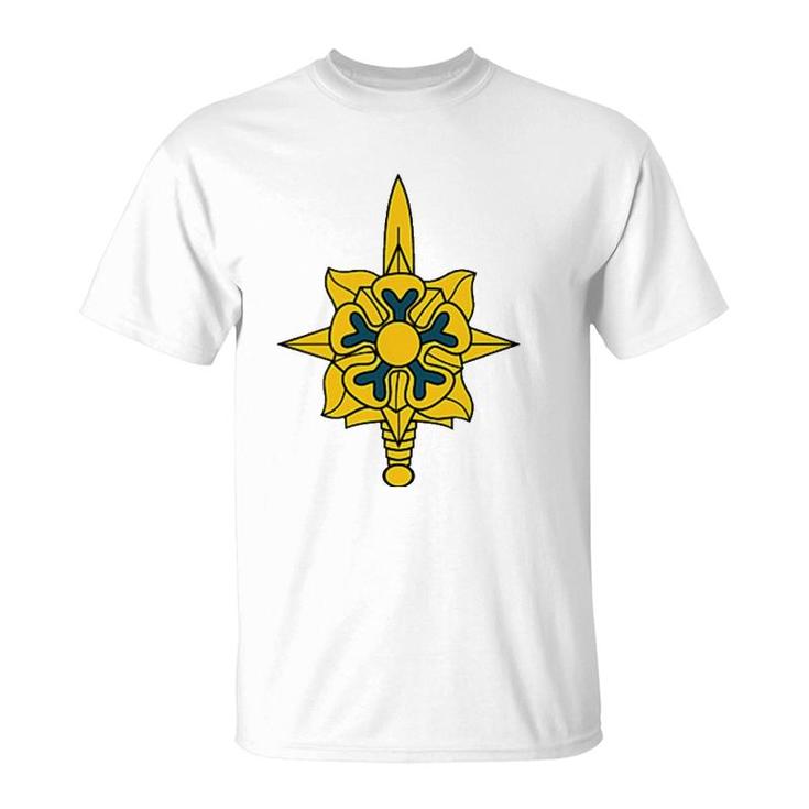 Army Military Intelligence Corps Branch Veteran Insignia T-Shirt