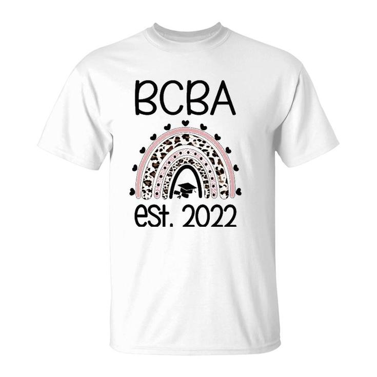 Bcba Est 2022 Behavior Analyst Graduate T-Shirt