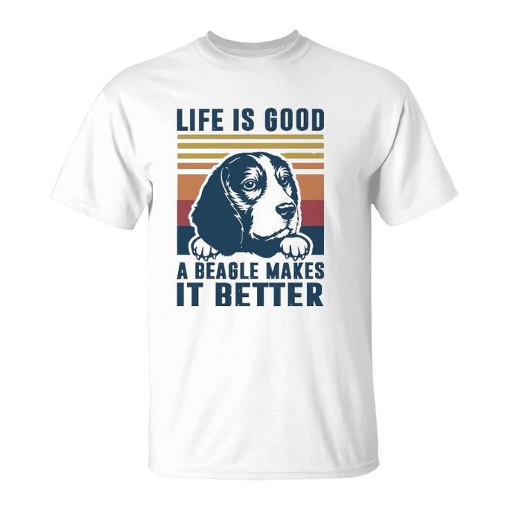 Beagle Gifts For Men Women Beagle Dog Mom Dad Beagle  T-Shirt