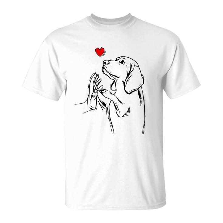 Beagle Love Cute Dog Mom Funny Girls Gift T-Shirt