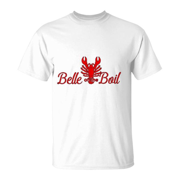 Belle Of The Boil Seafood Crawfish Boil  Lobster Party T-Shirt