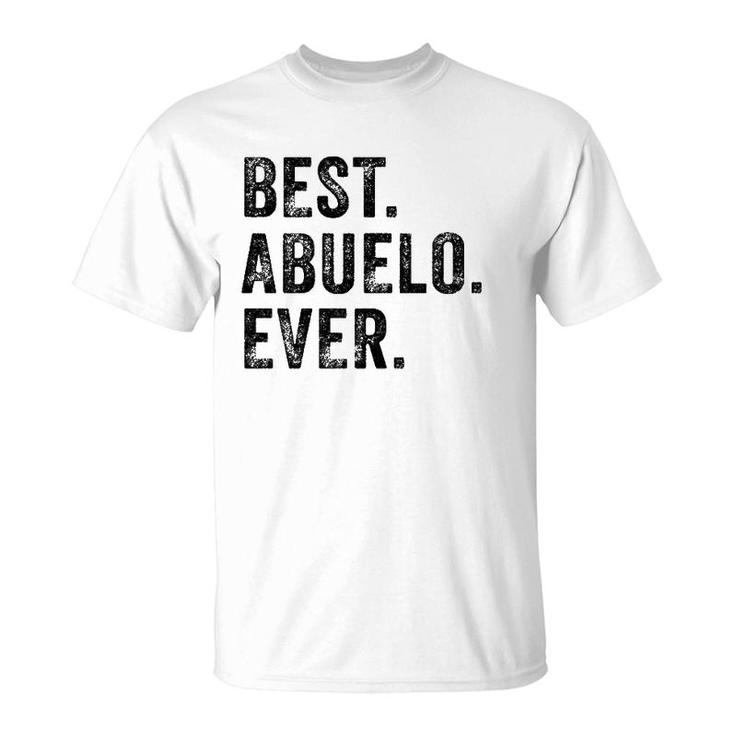 Best Abuelo Ever Funny Grandpa Grandfather Spanish Vintage T-Shirt