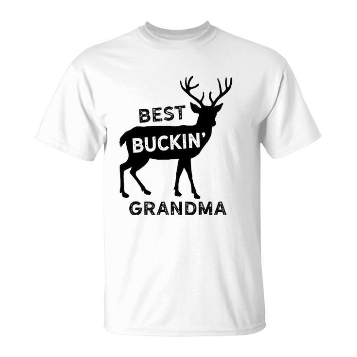 Best Buckin Grandma  Funny Hunting Gift Mother Day Idea T-Shirt