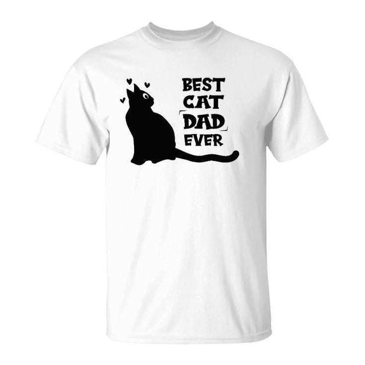 Best Cat Dad Ever Cat Lover T-Shirt
