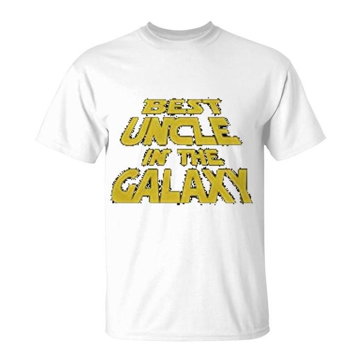 Best Uncle In The Galaxy T-Shirt
