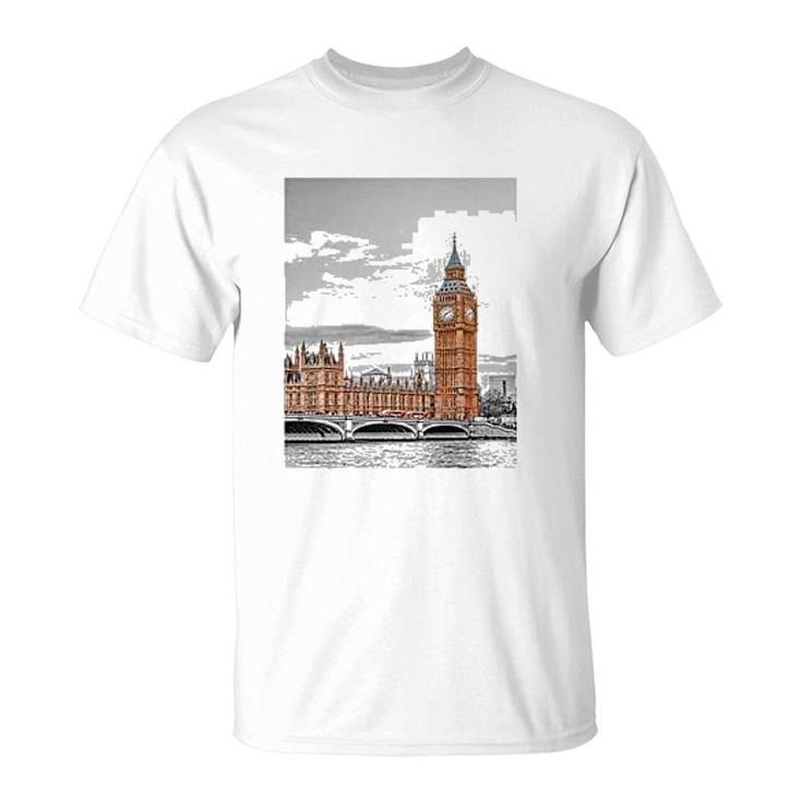 Big Ben Tower Of London London Tower Clock T-Shirt