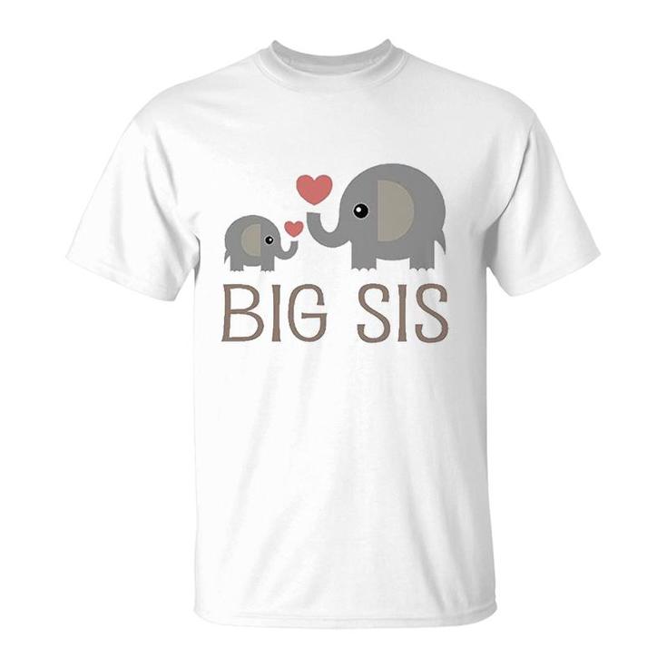 Big Sis Elephant T-Shirt