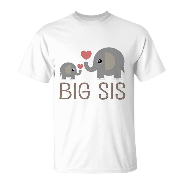 Big Sis Elephant T-Shirt