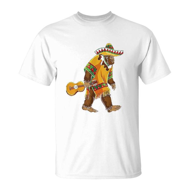 Bigfoot El Squatcho T Shirt Sasquatch Cinco De Mayo Mexican Bigfoot El Squatcho T Shirt Sasquatch Cinco De Mayo Mexican