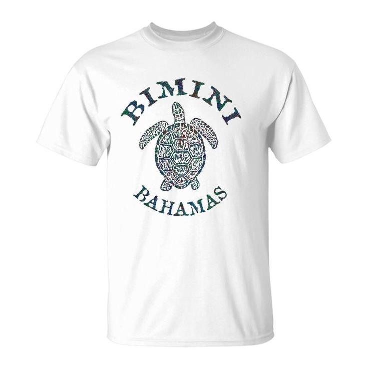 Bimini Bahamas Sea Turtle  T-Shirt
