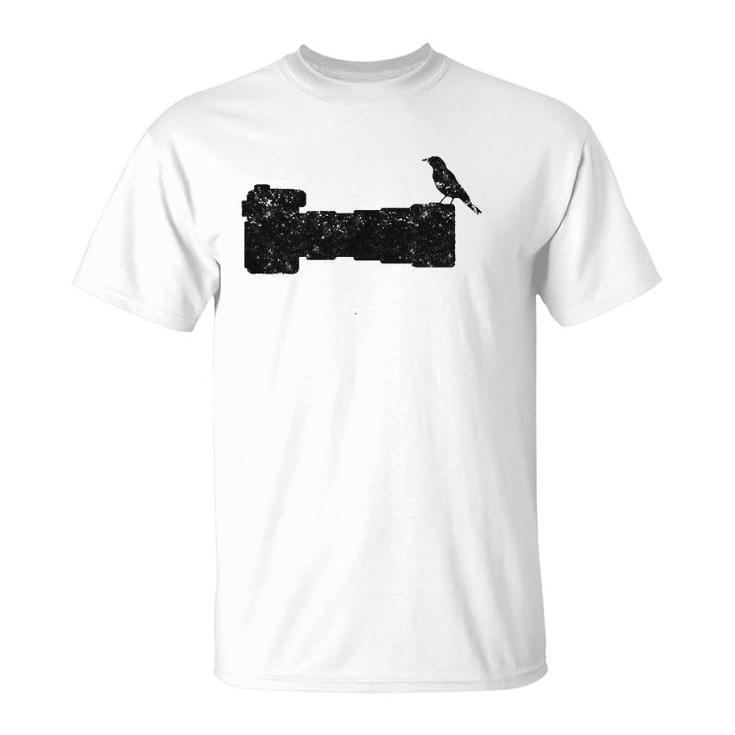 Bird Camera Long Lens Photographervintage T-Shirt