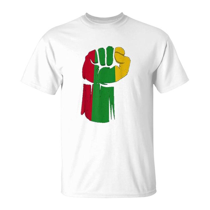 Black Fist African American Pride T-Shirt