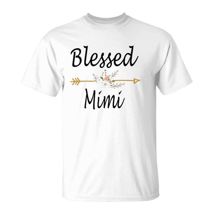 Blessed Mimi  Mothers Day Gifts Cute T-Shirt
