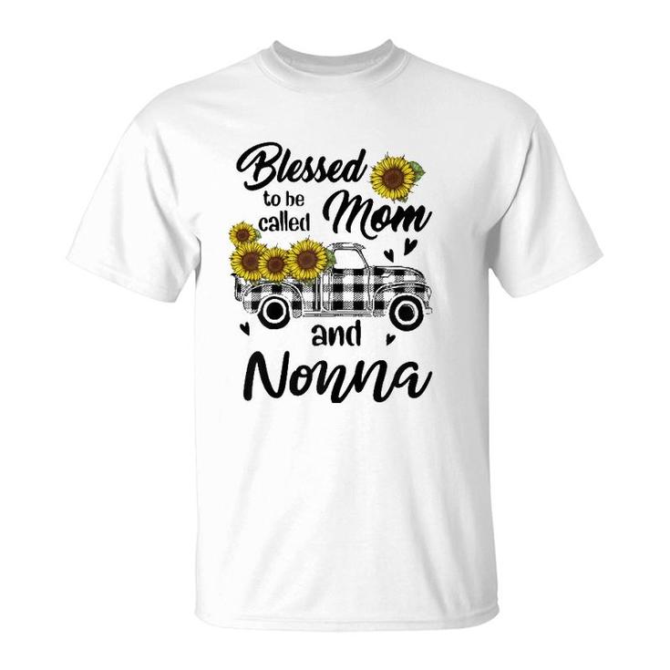 Blessed To Be Called Mom And Nonna Funny Mother Day's T-Shirt