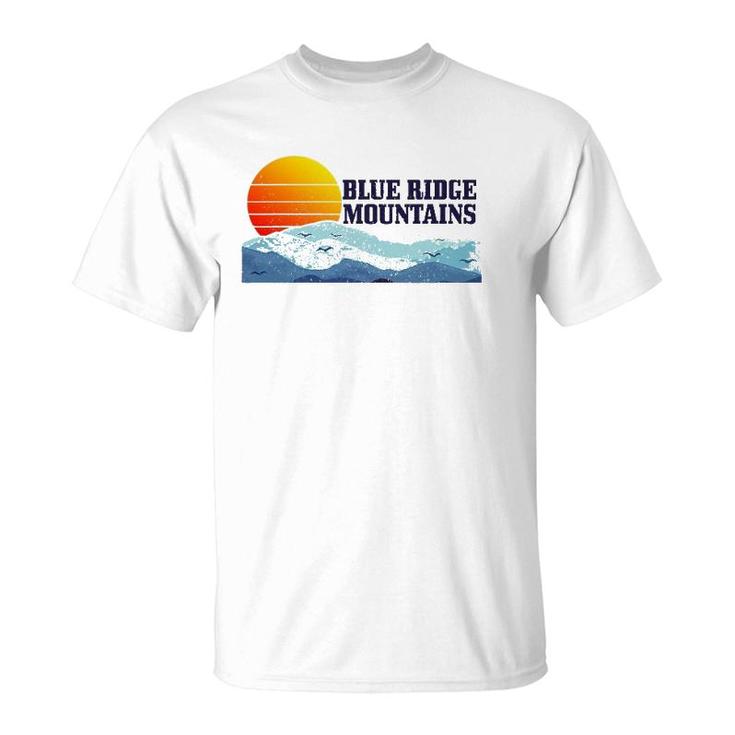 Blue Ridge Mountains Vintage Vintage Hiking Camping Gift T-Shirt