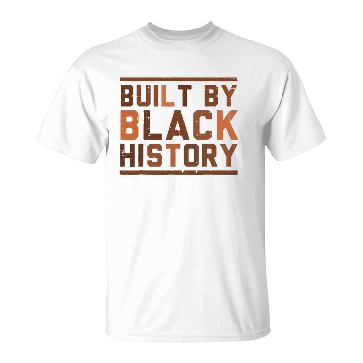 Built By Black History Bhm African Pride Month Men Women T-Shirt