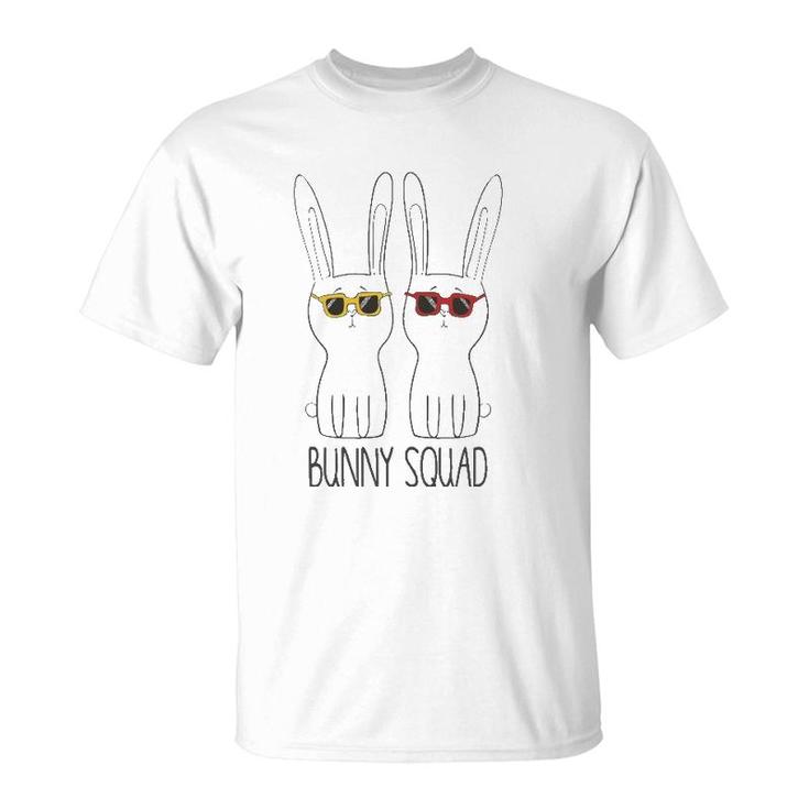 Bunny Squad Funny Cute Pet Rabbit Lover T-Shirt