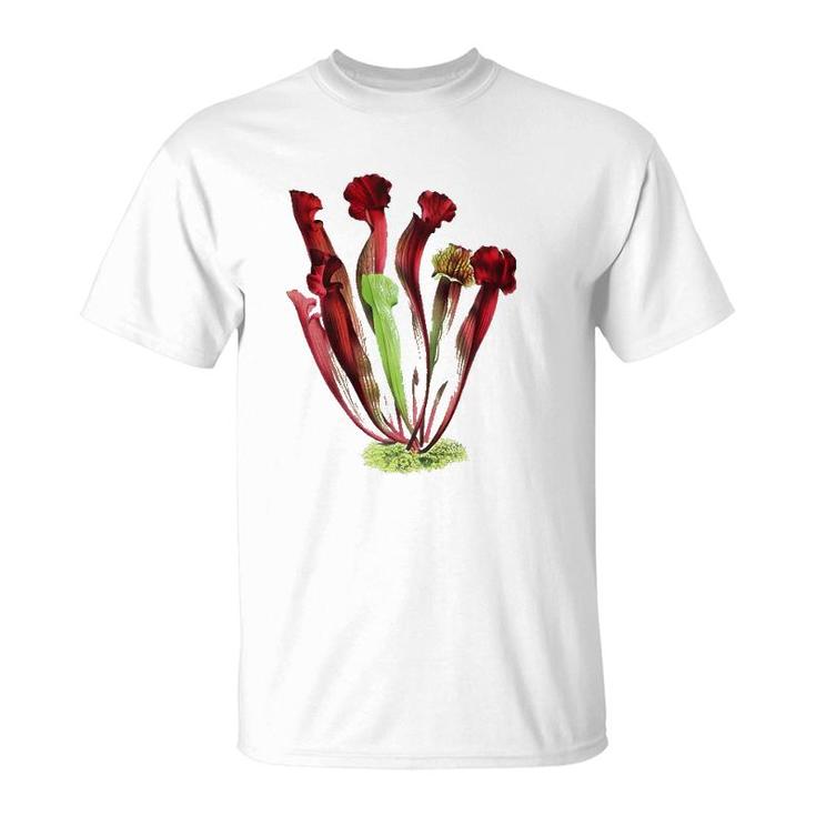 Carnivorous Plants Carnivorous Pitcher Plant Sarracenia  T-Shirt