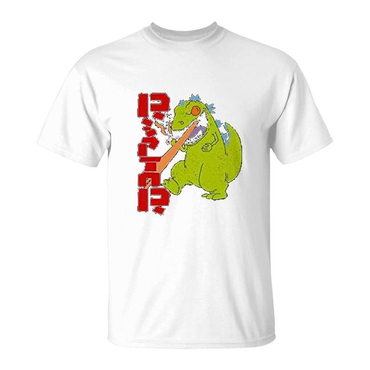 Cartoon Kaiju Funny Retro 90s T-Shirt